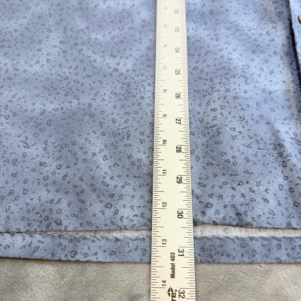 Vintage RJC Hawaiian Floral AOP Button Down Blue Sz 3XL Made in Hawaii USA Retro - Picture 7 of 9